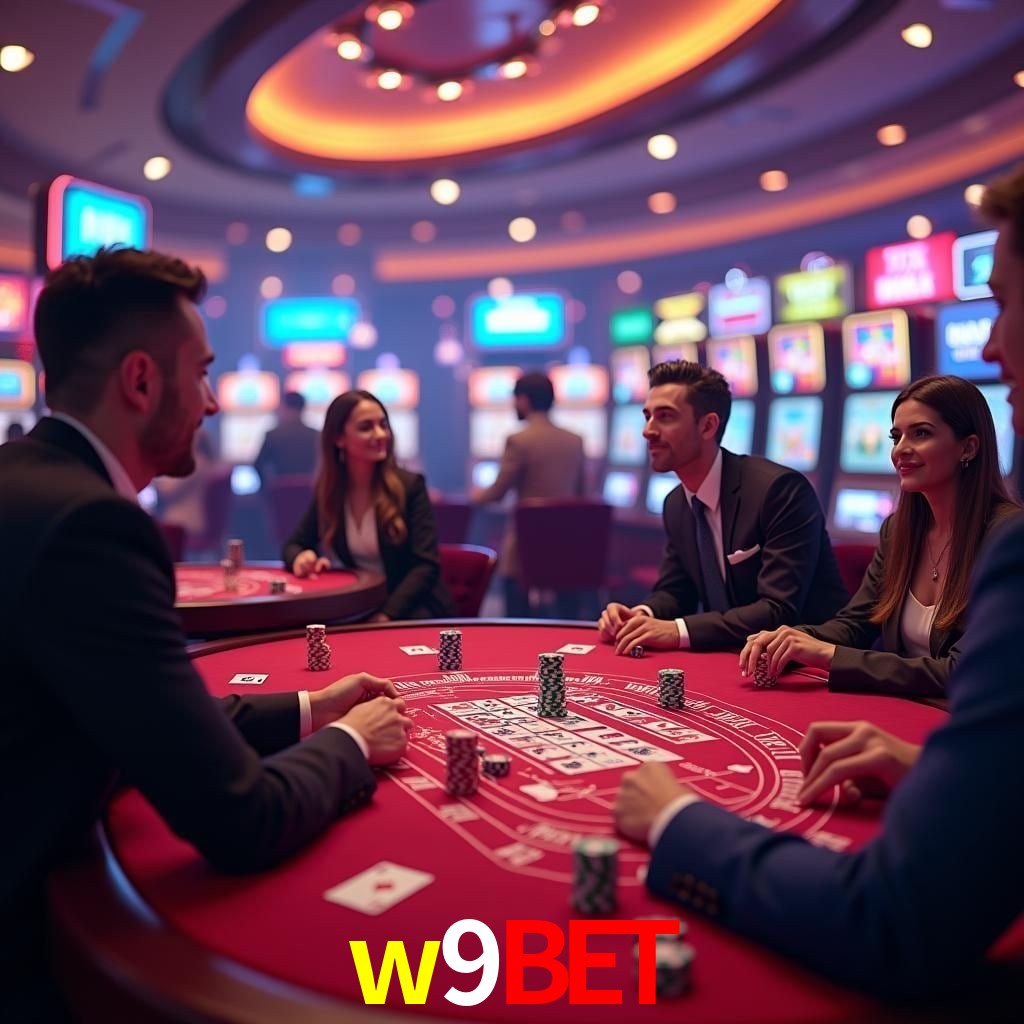 Mesa de Blackjack w9bet